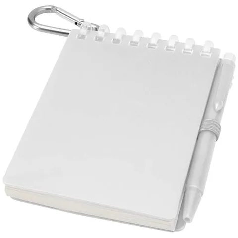 Lig Mini recycled outdoor soft cover notebook and ballpoint pen set (black ink)