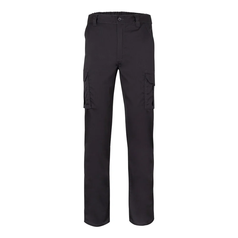 VL LUGH. Stretchbyxor med flera fickor (240g/m²) i bomull (46%), EME (38%) och polyester (16%)