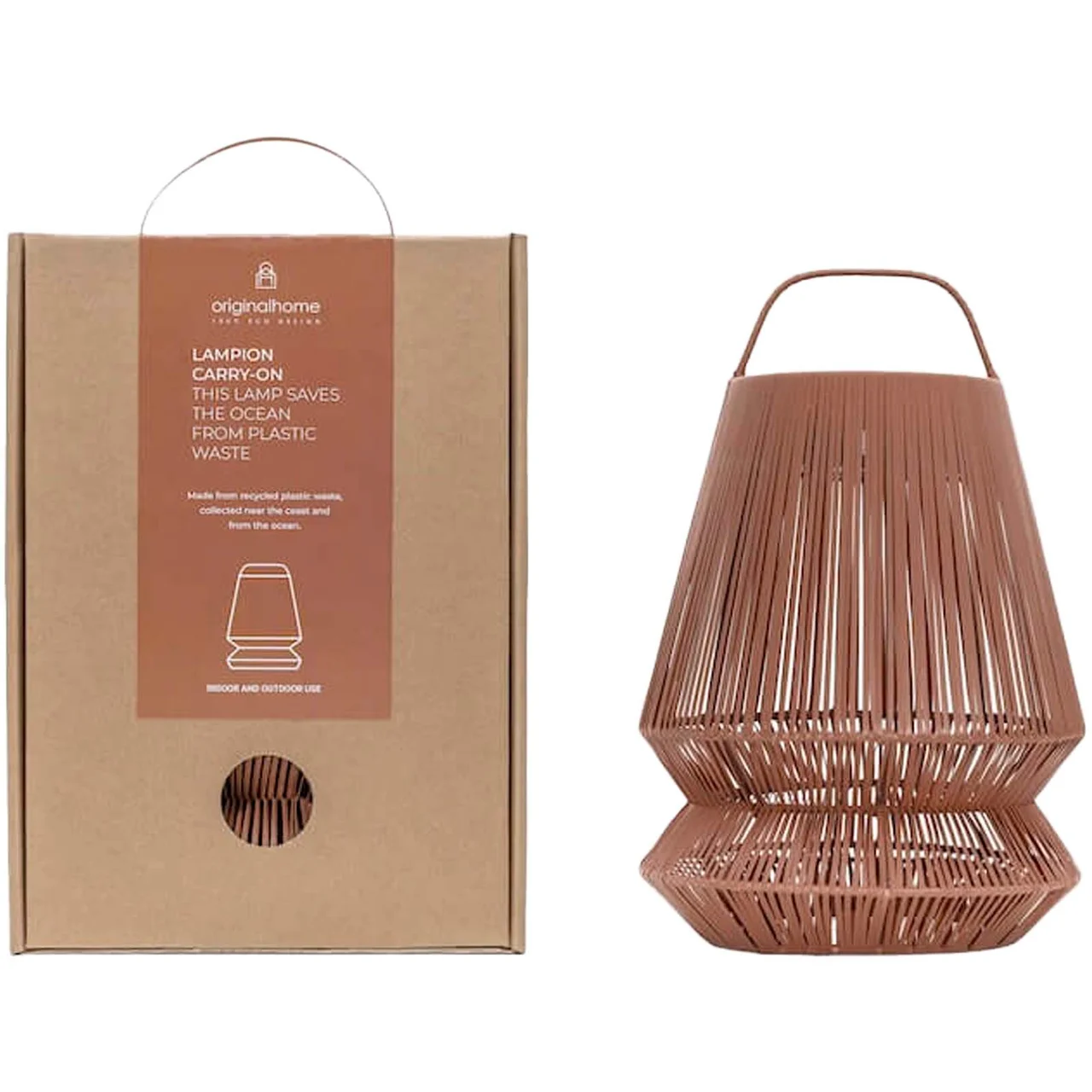 Originalhome Lampion återvunnen bärbar lampskärm