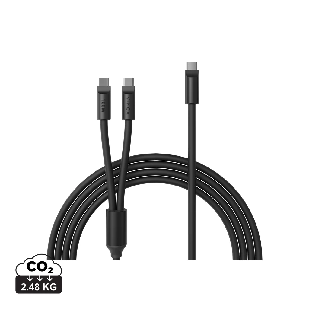 VINGA Baltimore laddkabel i silikon (C+2C)