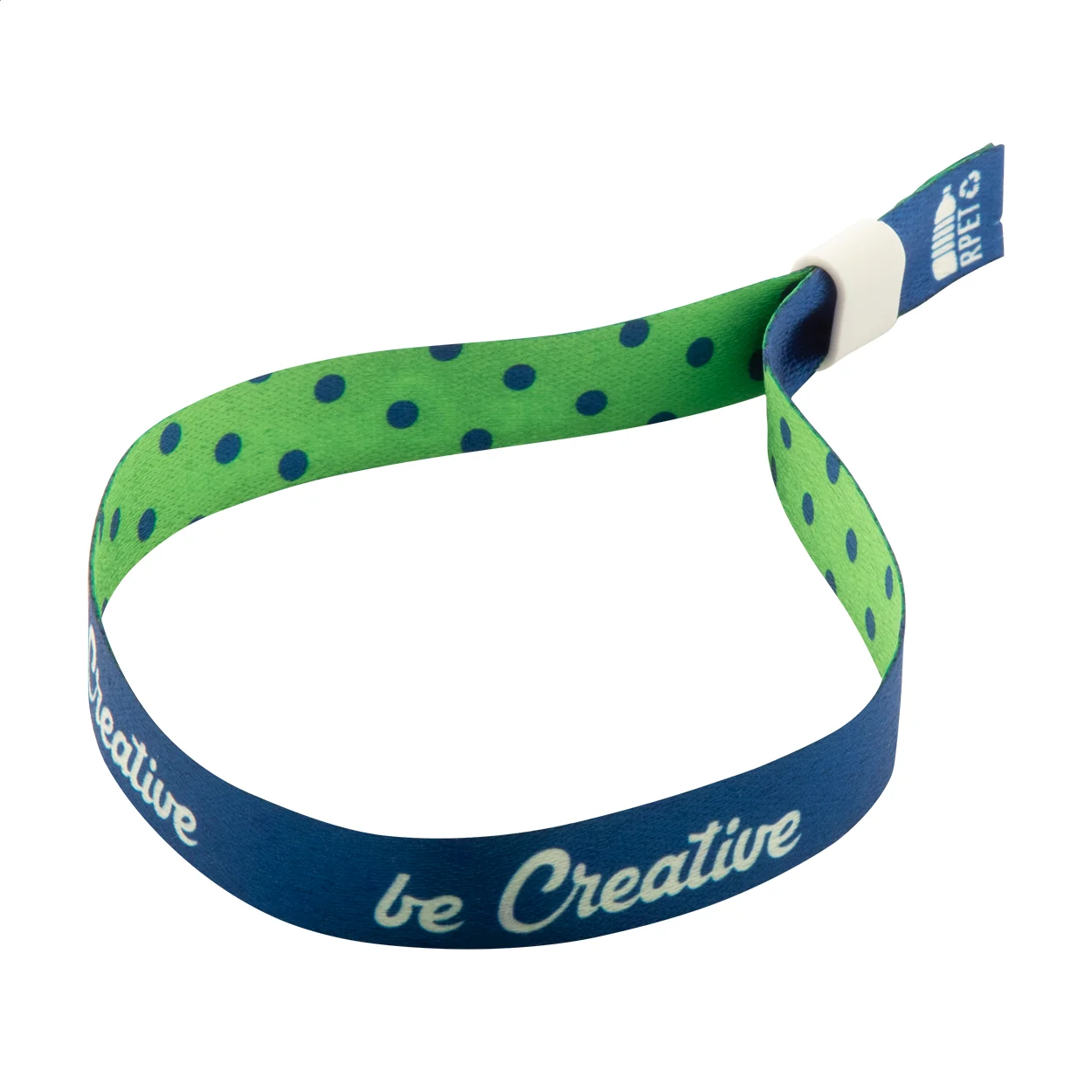SuboWrist RPET specialtillverkat festivalarmband