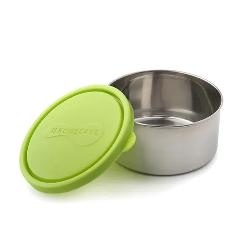 Round Stainless Steel Container 16oz