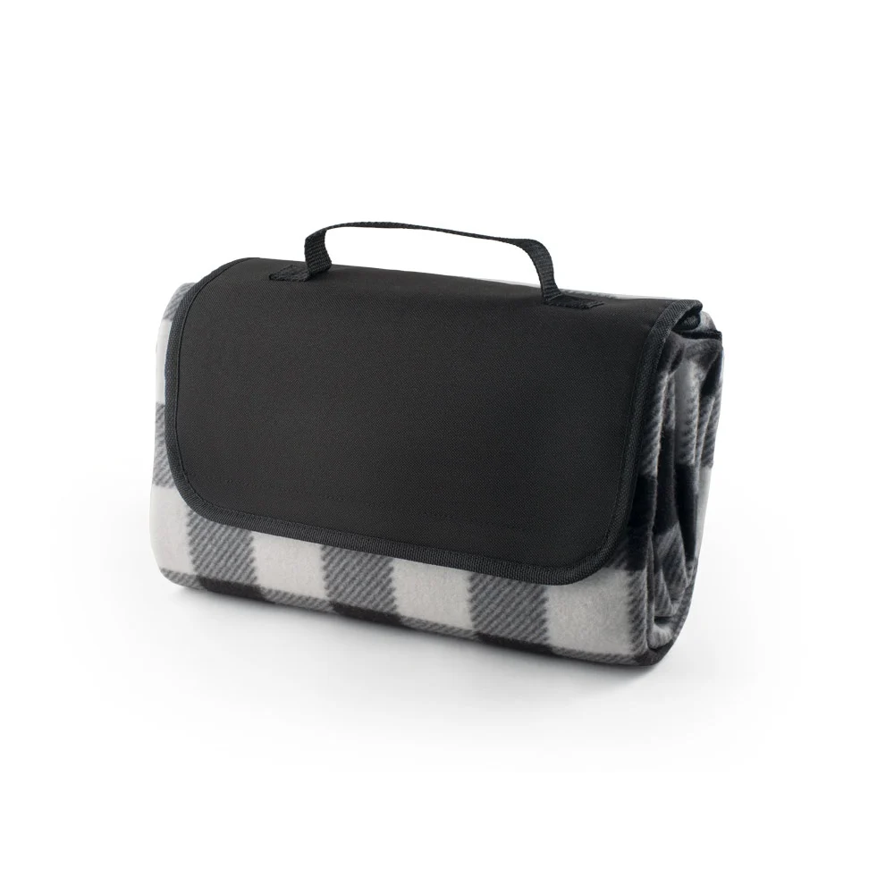 RILEY II. EPE-fodrad picknickfilt (180 g/m²) med mönster