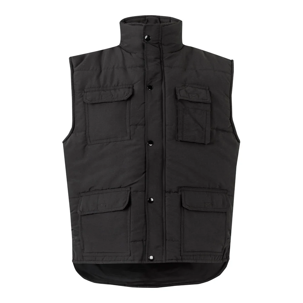 VL MEFITIS. Vadderad väst med flera fickor (220g/m²), i polyester (100%)