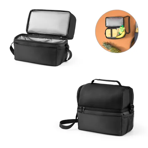 ZIPPERS COOLER. Kylväska 8'5L i 300D och 840D Jacquard