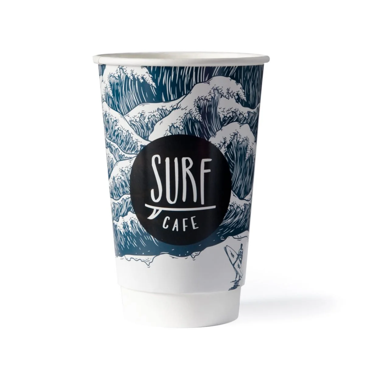 Värmeisolerande pappersmugg 400 ml / 16 oz