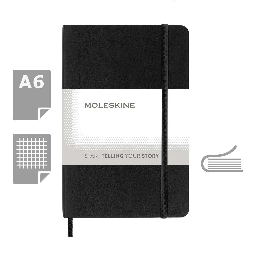 MOLESKINE anteckningsbok ca A6