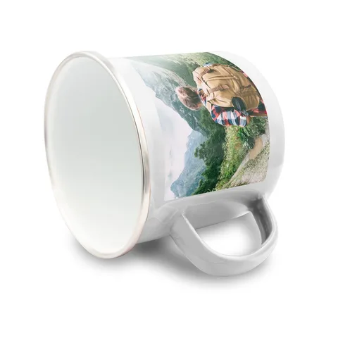 Enamel mug 360 ml | Sandra