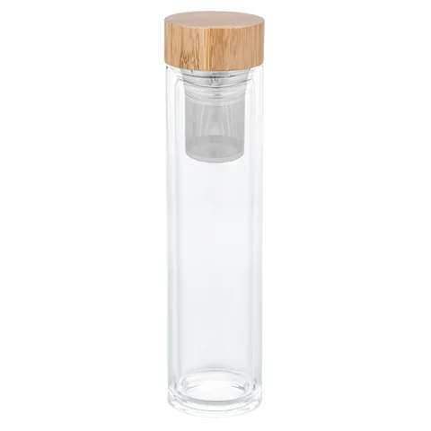 Glasflasche mit Teesieb 450 ml