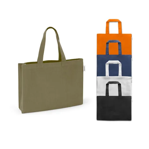 CAMDEN. Väska i bomull (50%), återvunnen bomull (30%) och polyester (20% rPET) (280 g/ m²)