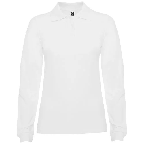 Estrella 220 g/m² långärmad pikétröja för dam