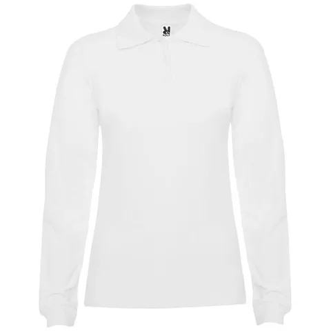 Estrella 220 g/m² långärmad pikétröja för dam