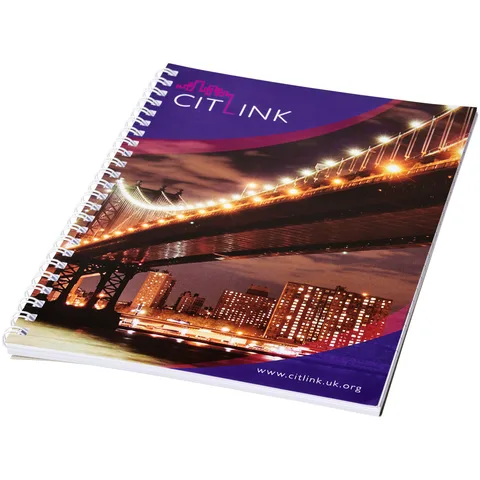 Desk-Mate® A5 spiral notebook