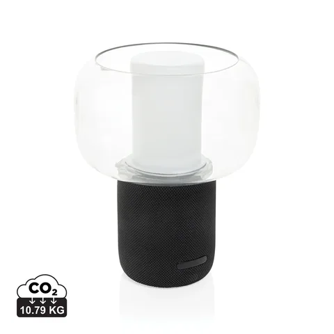 Lux 10W Lautsprecherlampe aus RCS recyceltem Kunststoff