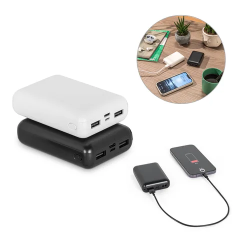 LEAKEY 10. Powerbank 10'000 mAh aus recyceltem ABS (100% rABS)