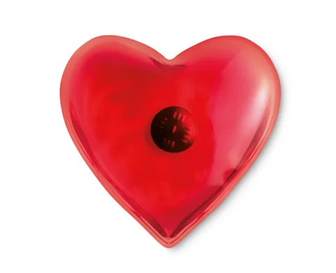 Hand warmer in heart shape