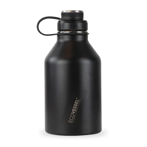 BOSS Triple Insulated Stainless Steel Growler Bottle with Infuser 1.9 L