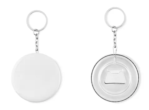 Key ring with bottle opener
