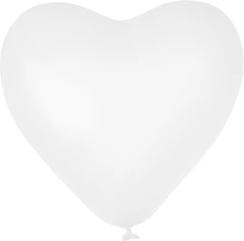 Herzballons, bedruckt, Qualityprint, Ø 33 cm / Umfang 80–95 cm / 11 Zoll