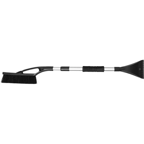 Isskrapa med snöborste och teleskopskaft (max. 100 cm)