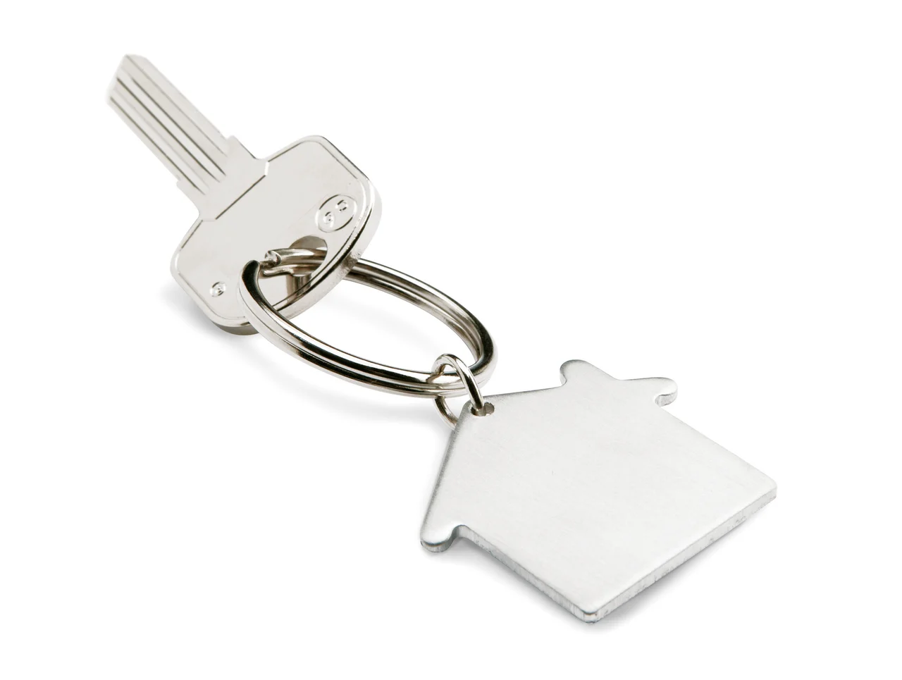Metal key holder house