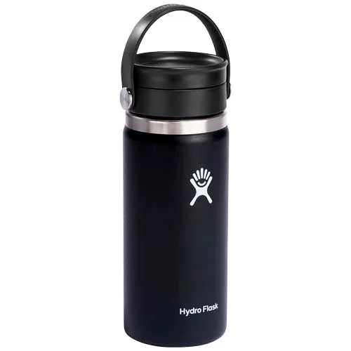 Hydro Flask Wide Mouth 473 ml insulated stainless steel tumbler with Flex Sip™ lid
