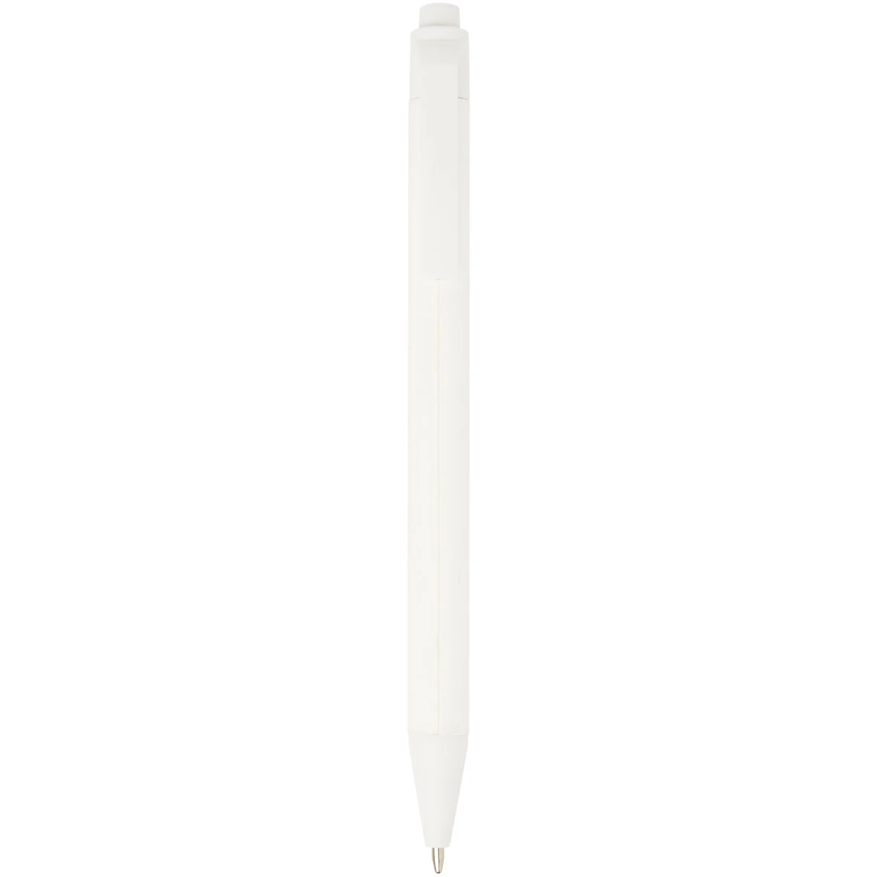 Chartik monochromatic recycled paper ballpoint pen with matte finish (black ink)