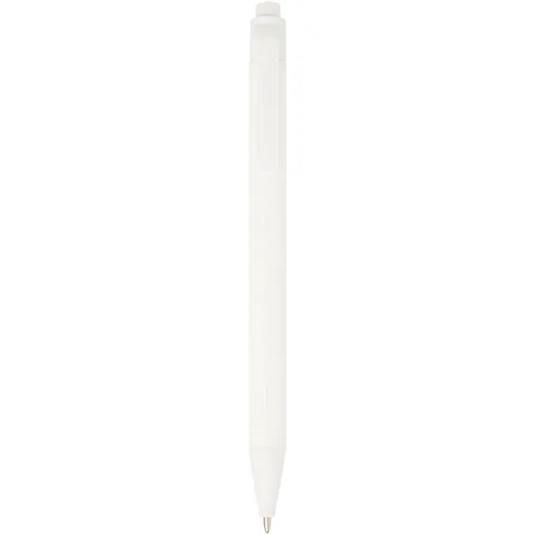 Chartik monochromatic recycled paper ballpoint pen with matte finish (black ink)