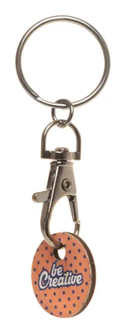ColoShop Eco trolley coin keyring