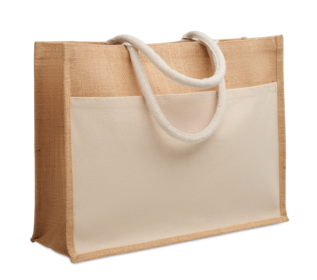 Jute shopping bag