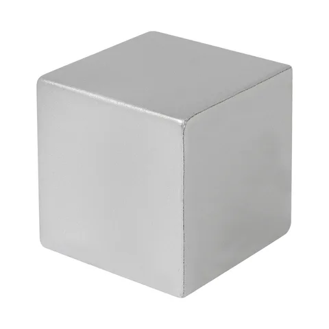 Metallikviimistlusega stressipall Cubix Shine