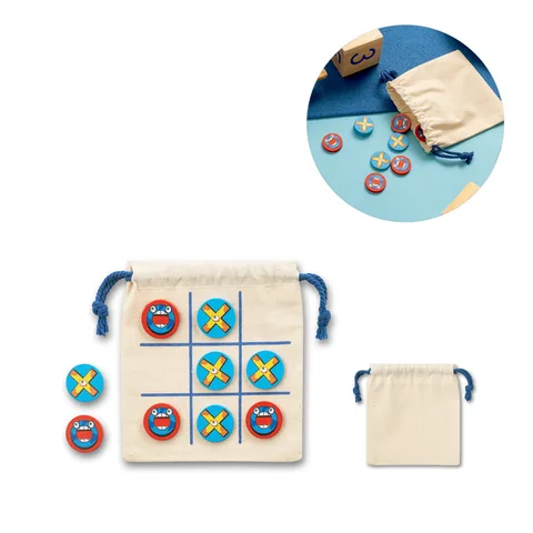CROSSES. Klassisk 10-delars playwood Luffarschack (Tic Tac Toe)