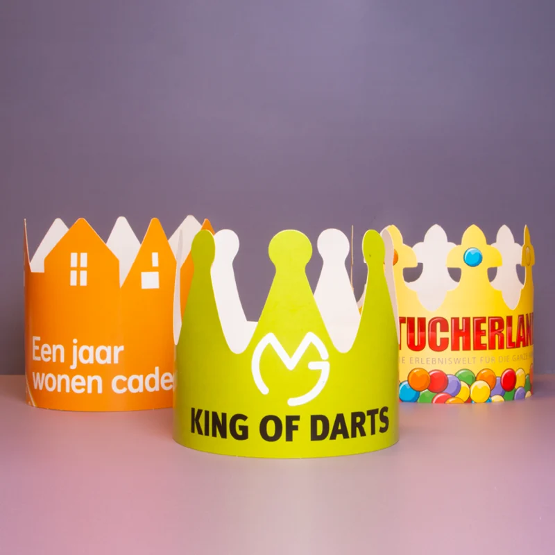Cardboard crowns 65 x 15 cm