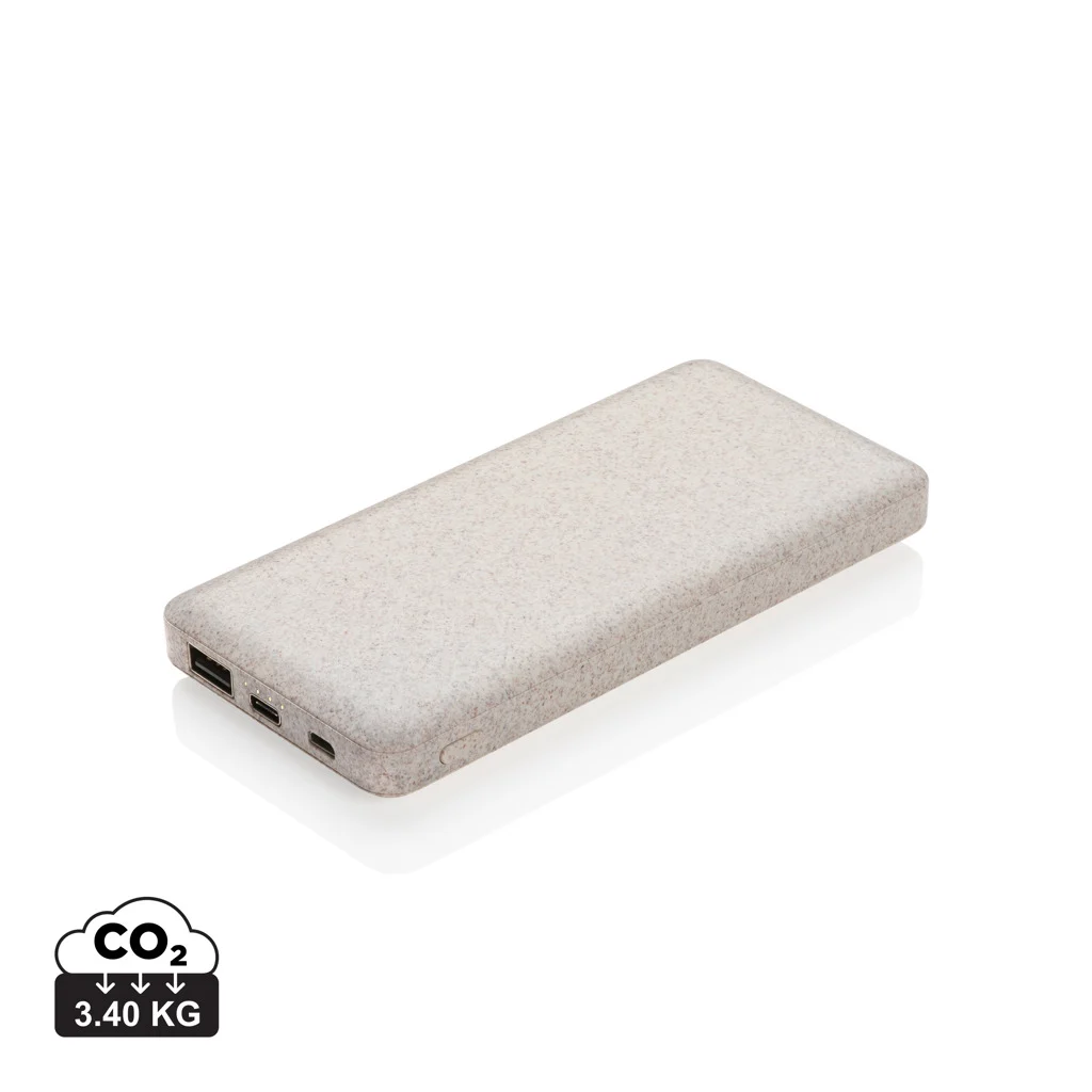 Powerbank i vetehalm 10.000 mAh