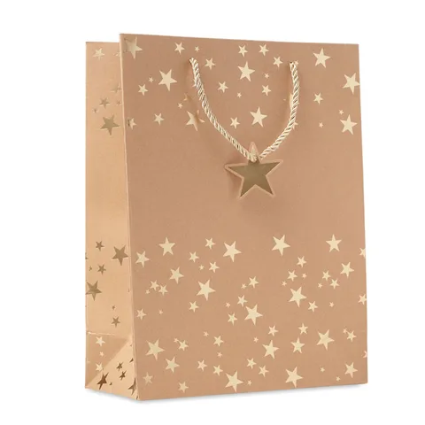 Presentpapperspåse med mönster