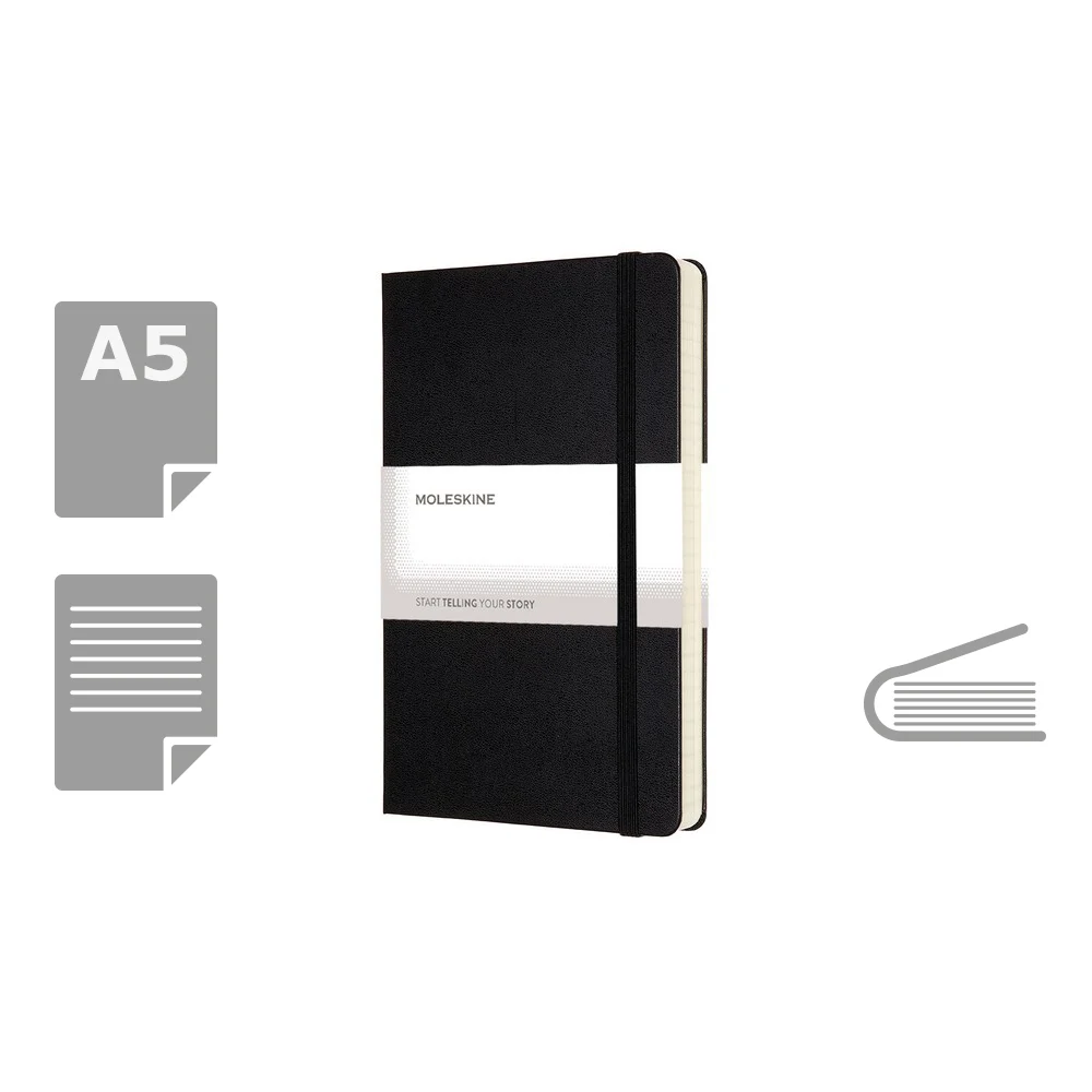 MOLESKINE anteckningsbok ca A5