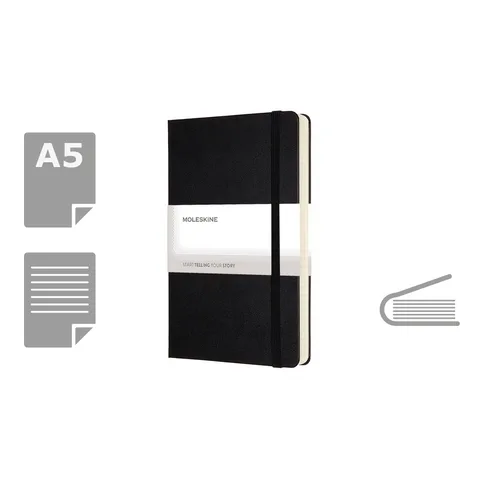 MOLESKINE anteckningsbok ca A5