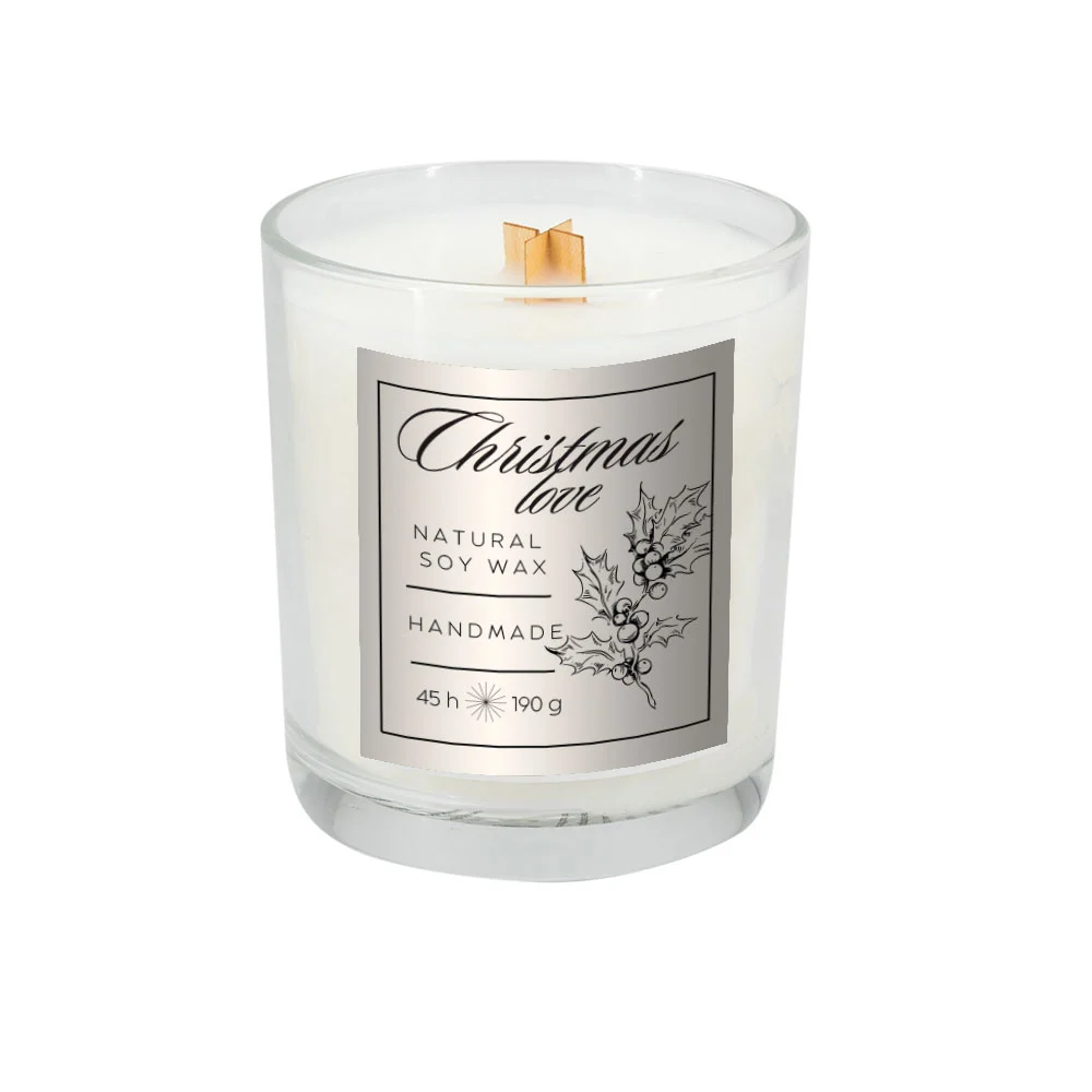 Sojavahast küünal 190g CHRISTMAS LOVE