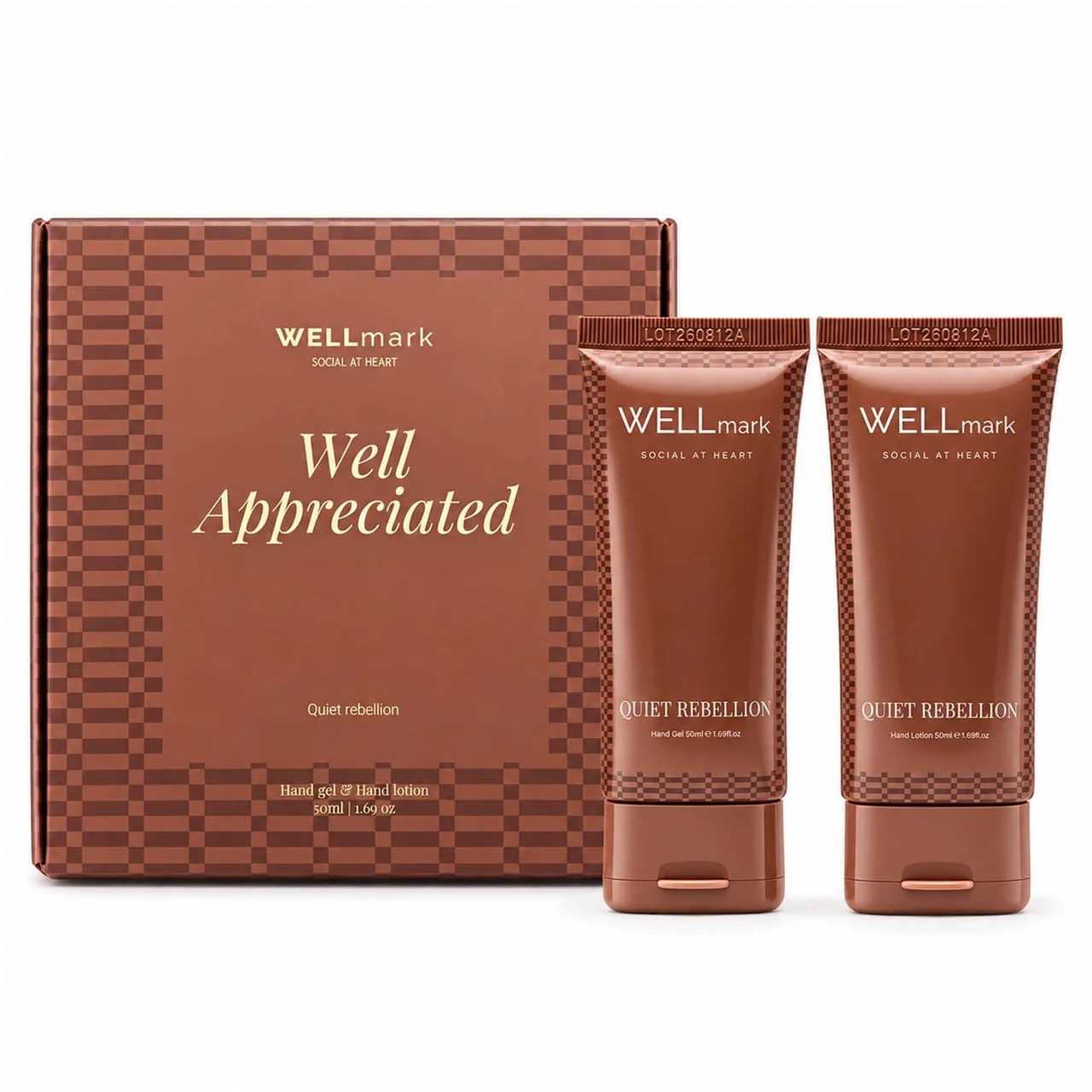 Wellmark Quite Rebellion 70 ml hand wash and 70 ml hand lotion gift set