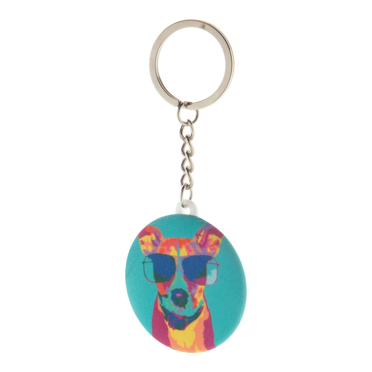 KeyBadge RPET Mini nyckelring med pin
