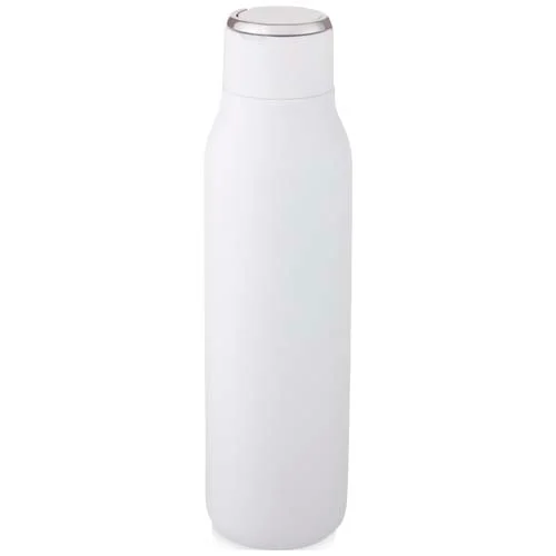 Marka 600 ml vakuumisolerad flaska i koppar med metalloop