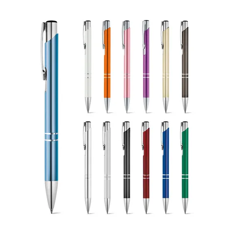 BETA BK. Aluminium ball pen with clip