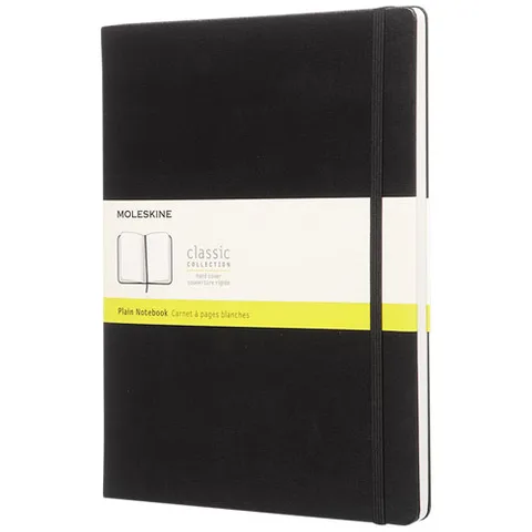 Classic XL hard cover notebook - plain