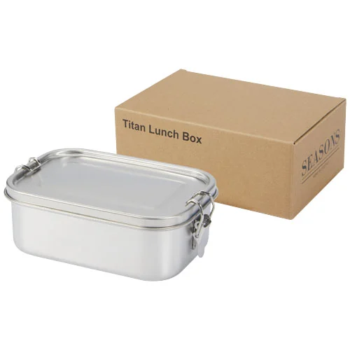 Titan 750 ml lunchlåda i återvunnet rostfritt stål