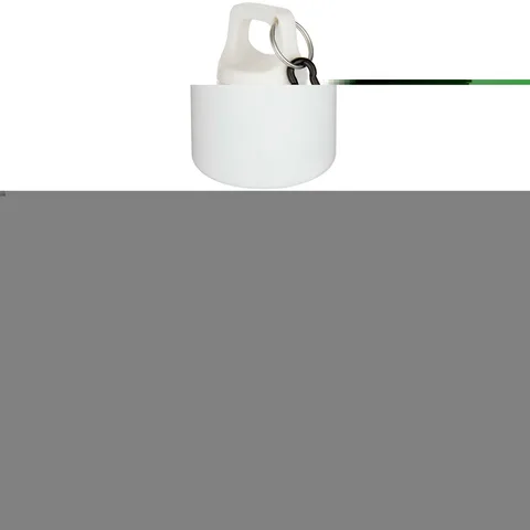 Oregon 750 ml ühevärviline RCS-sertifikaadiga taaskasutatud plastist joogipudel karabiiniga