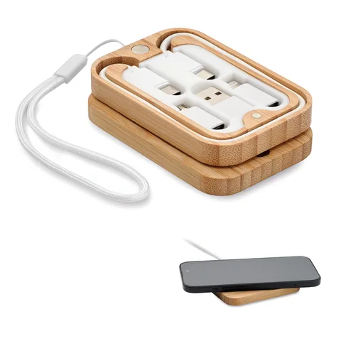 15W langaton laturi bambua