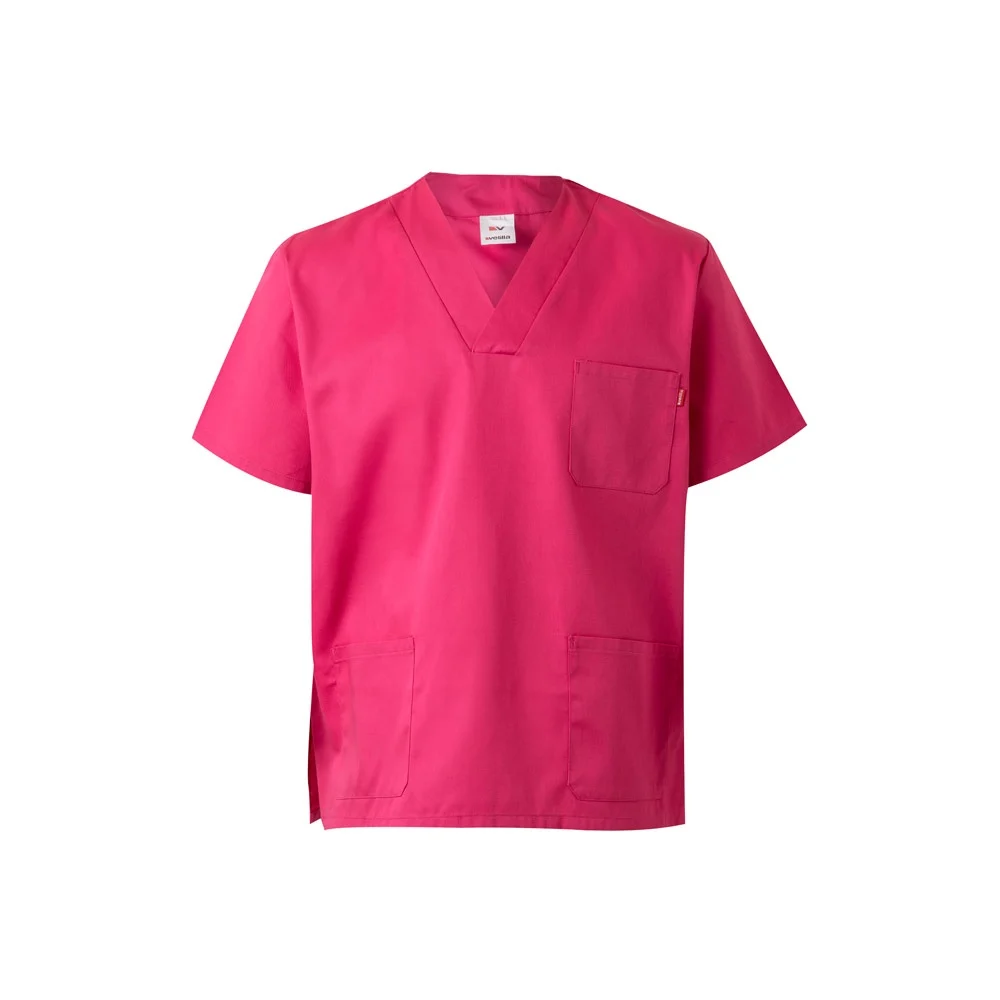 VL ILLAPA. Twilltunika (190g/m²) med korta ärmar, i polyester (65%) och bomull (35%)