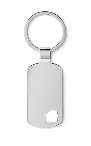 Key ring with house detail