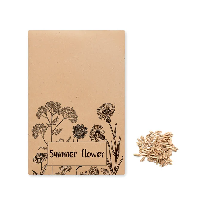 Blommor mix frön i kuvert