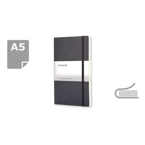 MOLESKINE anteckningsbok ca A5